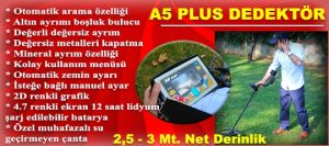 A5plus dedektör fiyatı, a5 plus kullanım videosu, derin arama dedektörü, altın bulucu dedektör